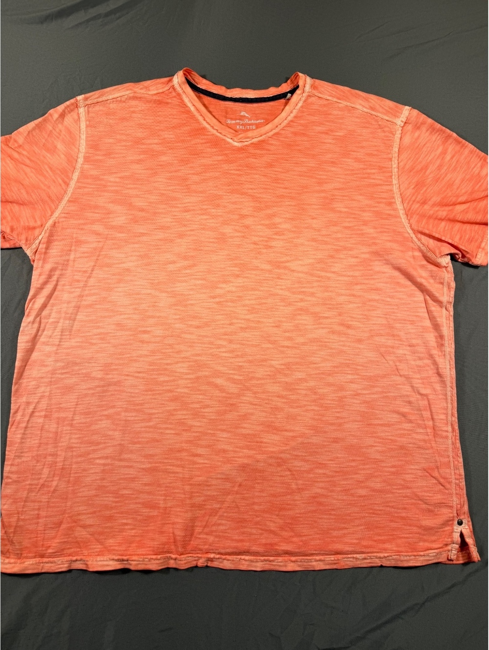 Tommy Bahama Men's XXL Coral Orange Pima Cotton T-Shirt